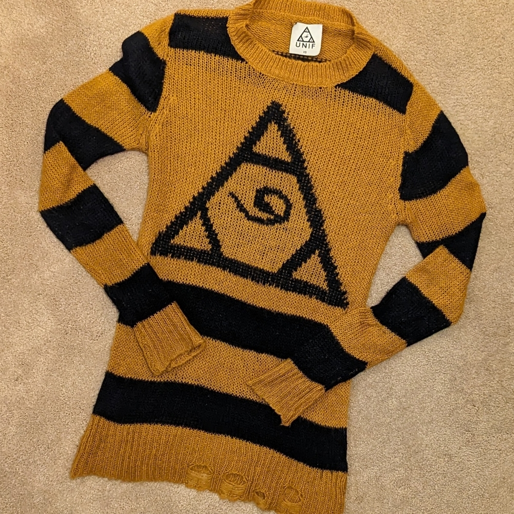 UNIF Pyramid Logo Sweater